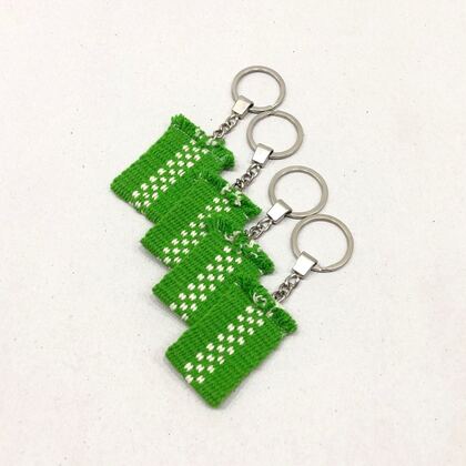 صورة ميدالية مفاتيح خضراء من السدو